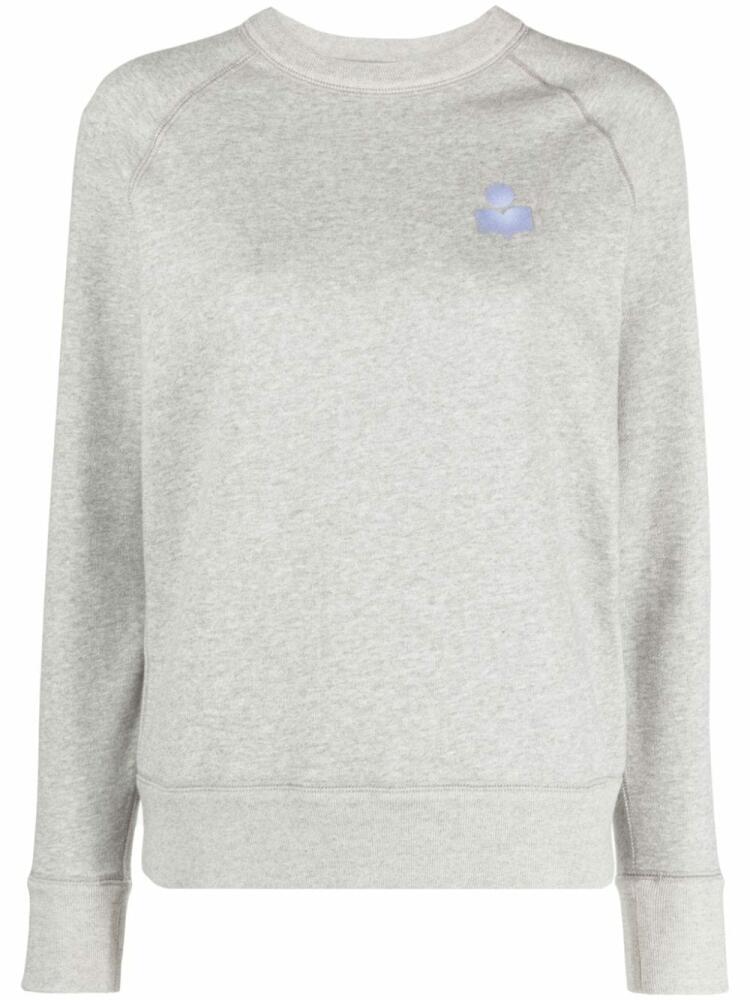 MARANT ÉTOILE Milla logo-print sweatshirt - Grey Cover