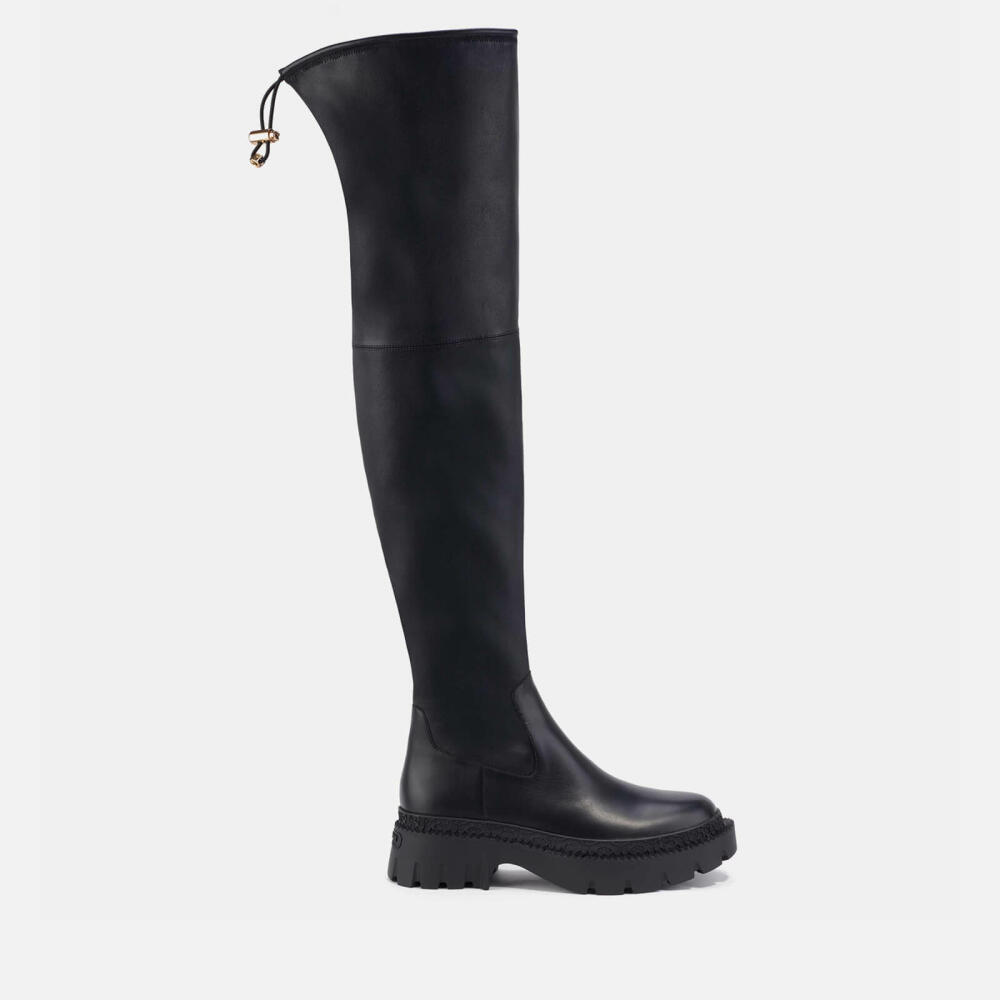 Coach Jolie Leather Thigh-High Boots Cover