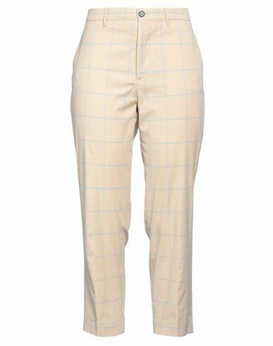 Berwich Woman Pants Sand Cotton, Elastane Cover