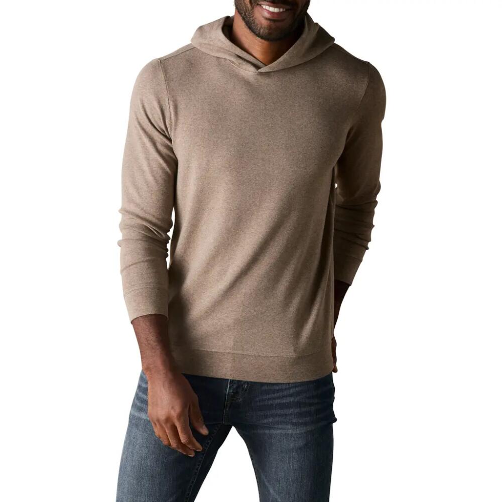 The Normal Brand Puremeso Essential Hoodie in Taupe Cover