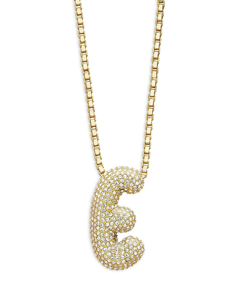 Baublebar Pave Bubble Initial Pendant Necklace, 18-21 Cover