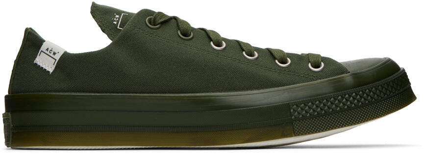 A-COLD-WALL* Green Converse Edition Chuck 70 Sneakers Cover