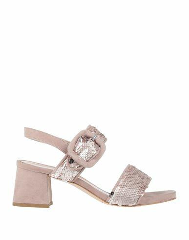 Loretta Pettinari Woman Sandals Beige Soft Leather Cover