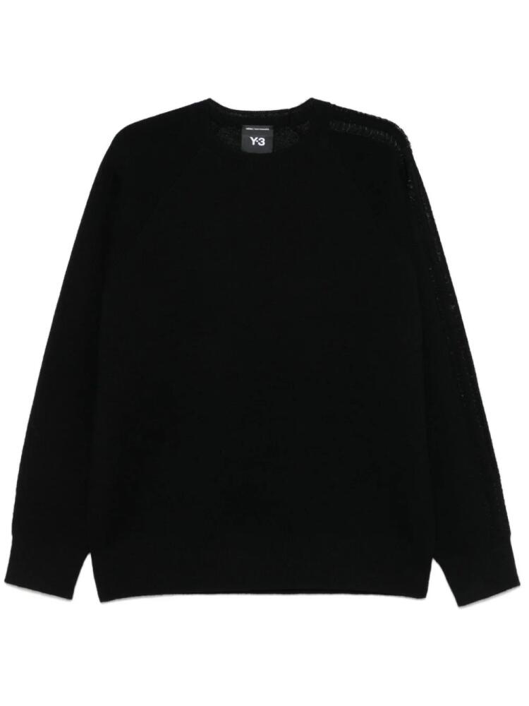 Y-3 crew-neck sweater - Black Cover