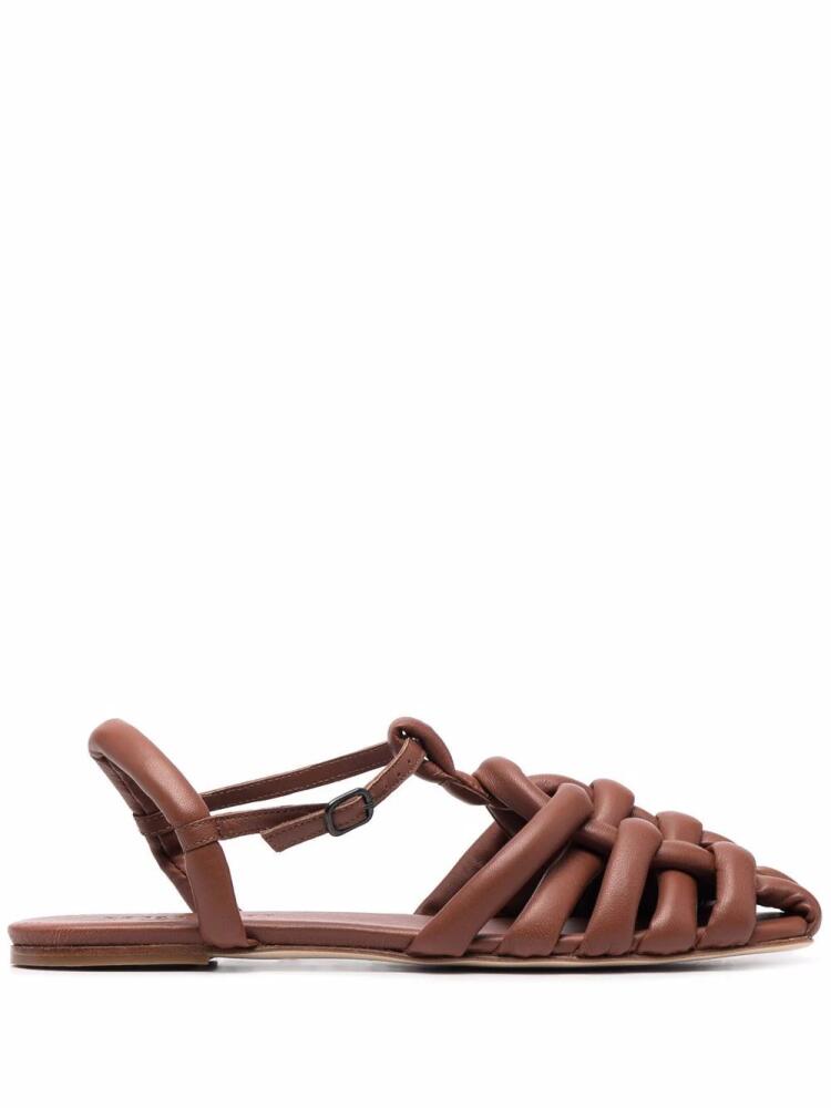 Hereu Cabersa interwoven sandals - Brown Cover