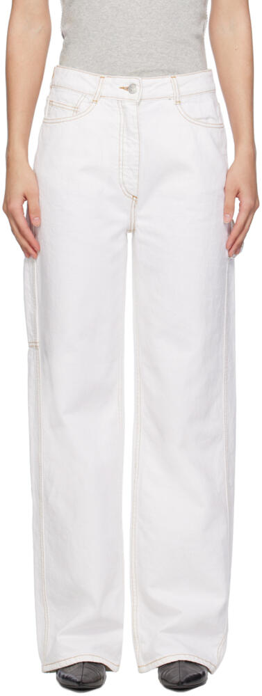 Saks Potts White Salma Jeans Cover