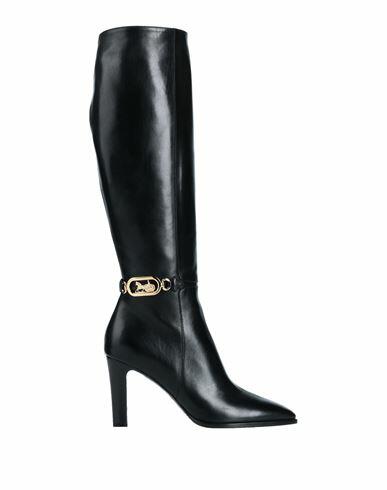 Celine Woman Boot Black Calfskin Cover