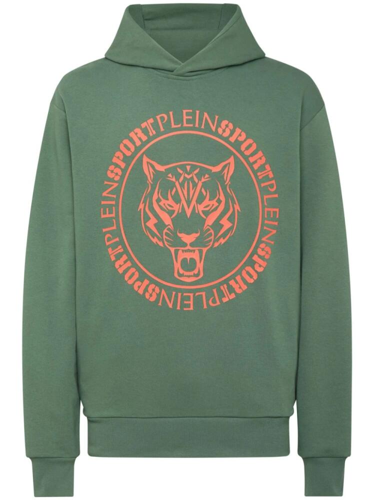 Plein Sport Tiger long-sleeve sweatshirt - Green Cover