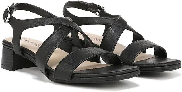 LifeStride Jordan Strappy Heeled Sandals (Black) Women's Sandals Cover