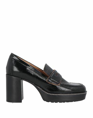 Pedro Miralles Woman Loafers Black Leather Cover