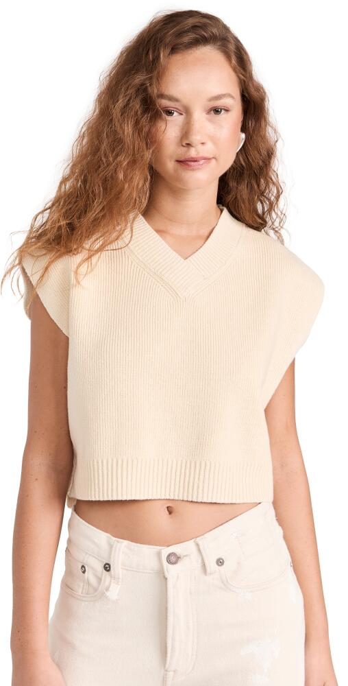 Free People Easy Street Vest Cream Cover