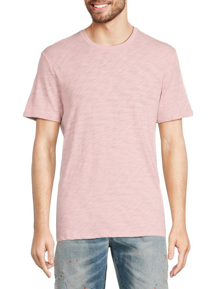 ATM Anthony Thomas Melillo Men's Slub Crewneck Tee - Pink Lilac Cover