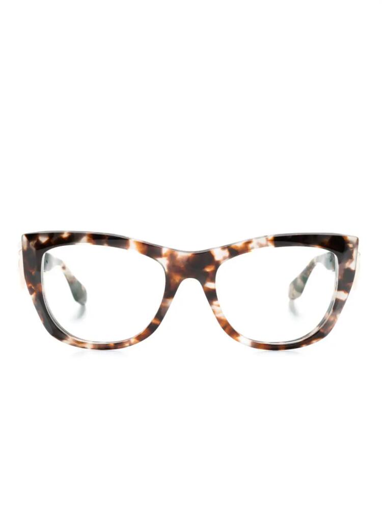 Dita Eyewear tortoiseshell cat-eye optical glasses - Brown Cover