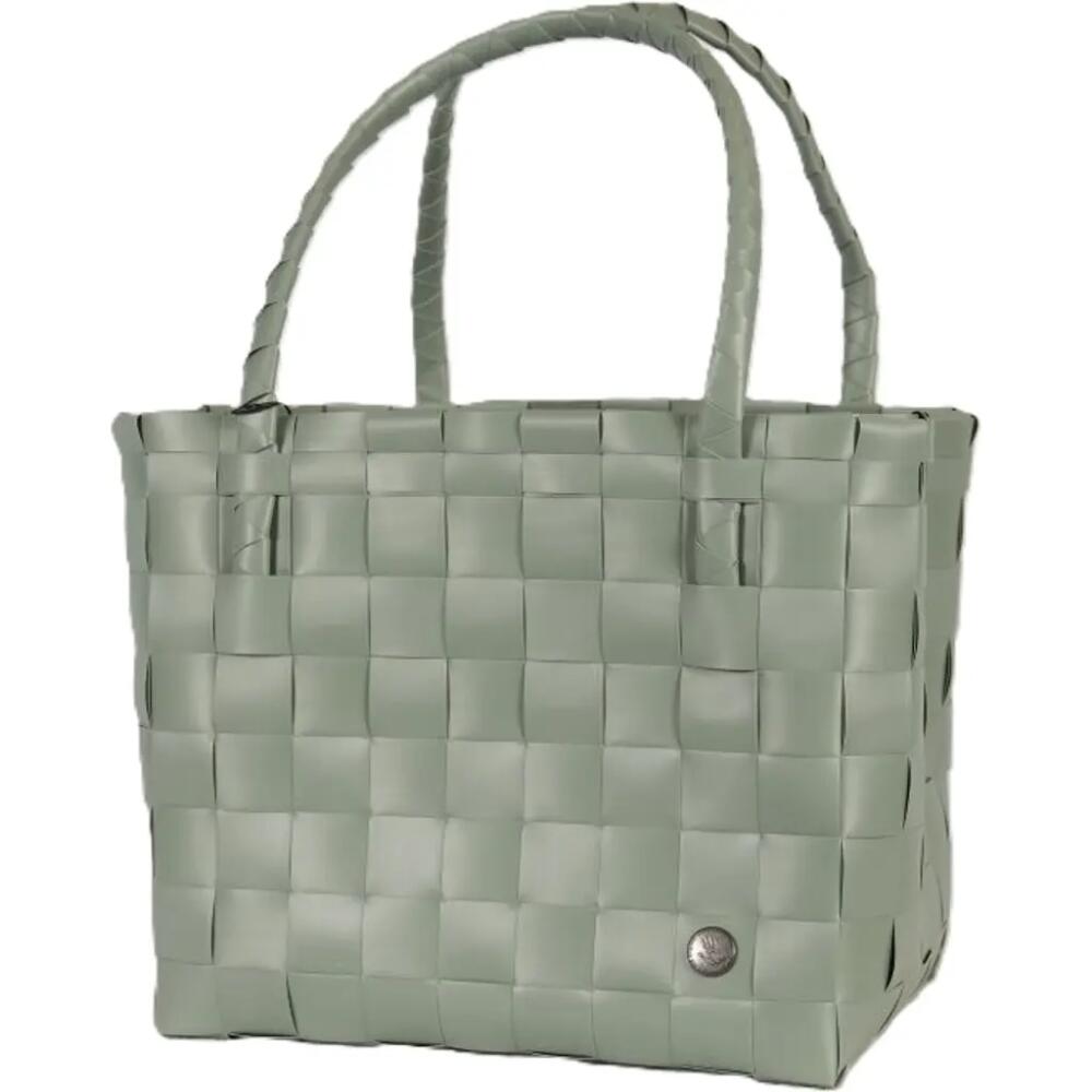 Handed By Paris Recycled Plastic Tote Bag in Sage Green Cover