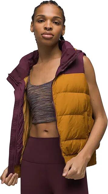 Prana Emerald Valley Vest (Mulberry Color-Block) Women's Clothing Cover