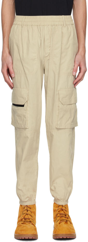 44 Label Group Beige Propagator Cargo Pants Cover