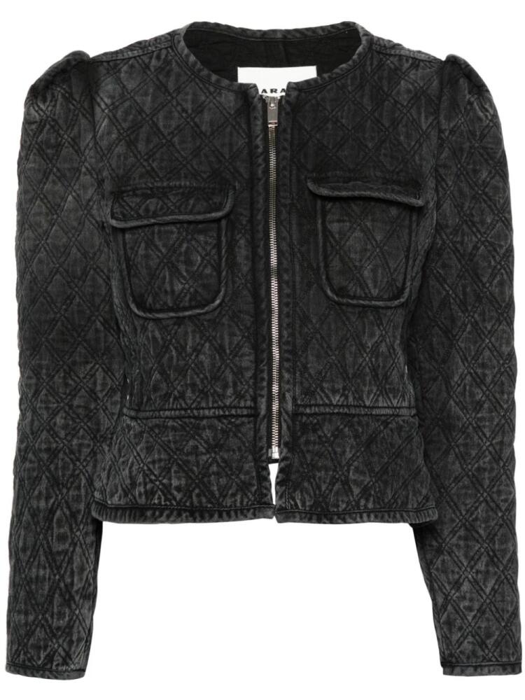 MARANT ÉTOILE Deliona denim jacket - Black Cover