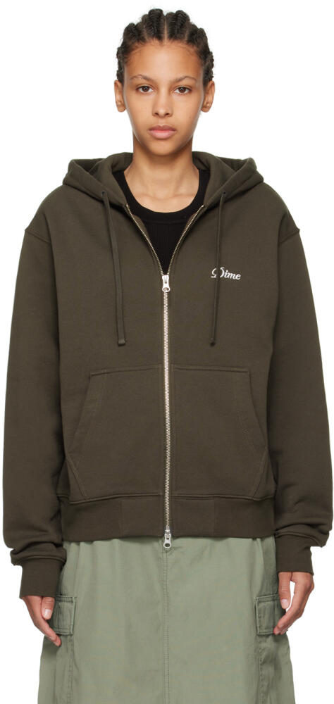 Dime Black Cursive Hoodie Cover