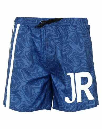 John Richmond Man Swim trunks Blue Nylon Cover