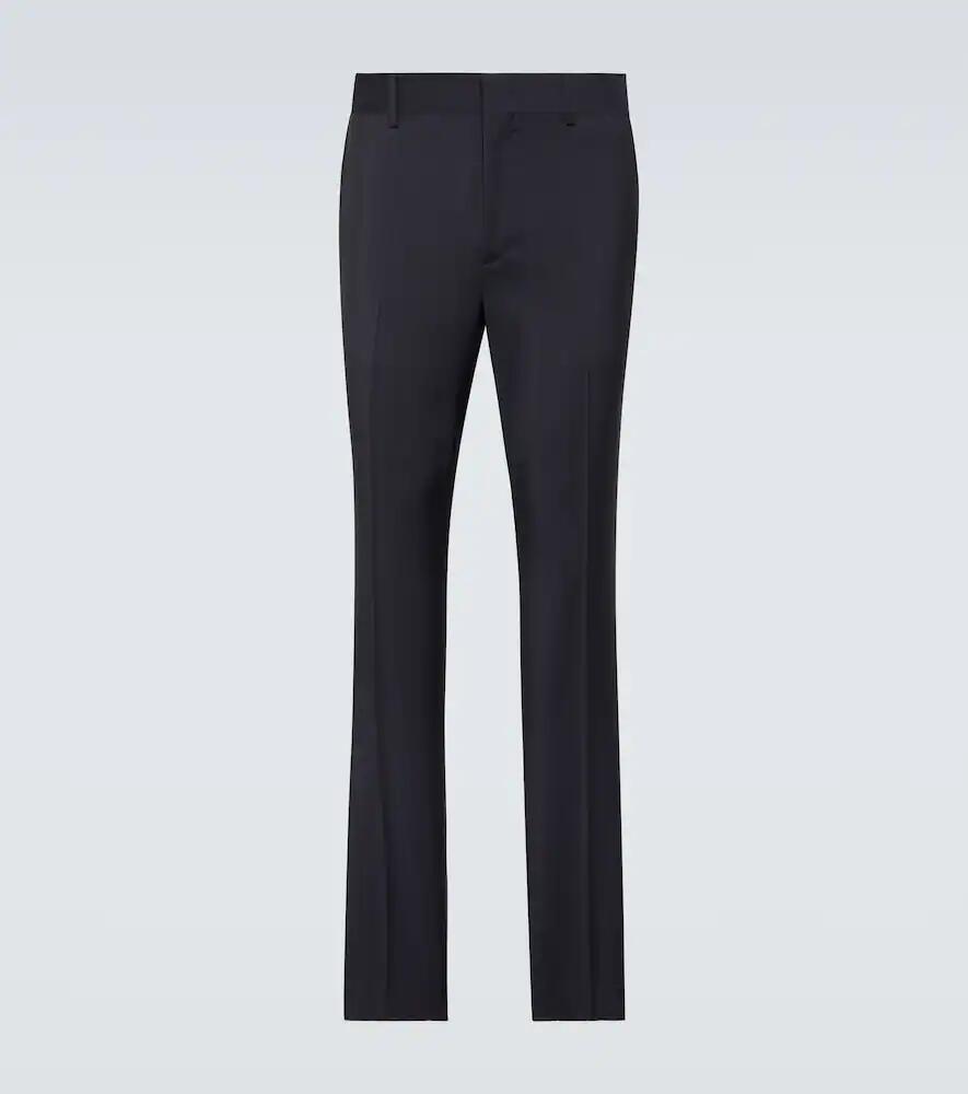 Valentino Wool and mohair straight pants Cover