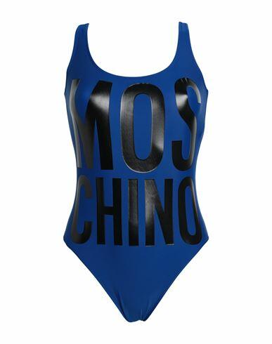 Moschino Woman One-piece swimsuit Blue Polyamide, Elastane Cover