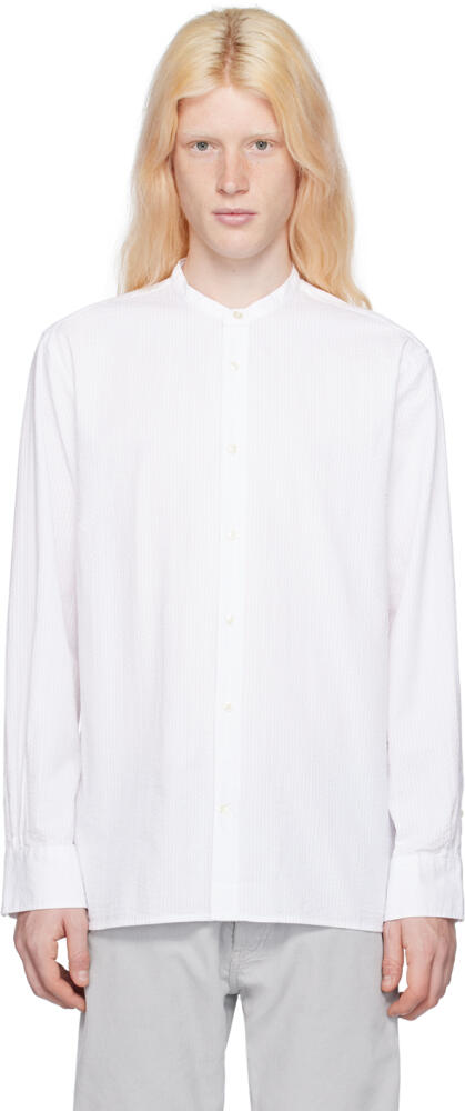 Officine Générale White Gaston Shirt Cover