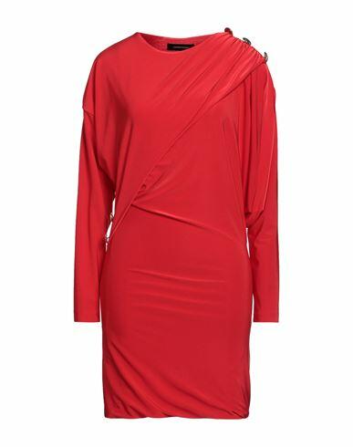 Les Bourdelles Des Garçons Woman Mini dress Red Polyester, Elastane Cover