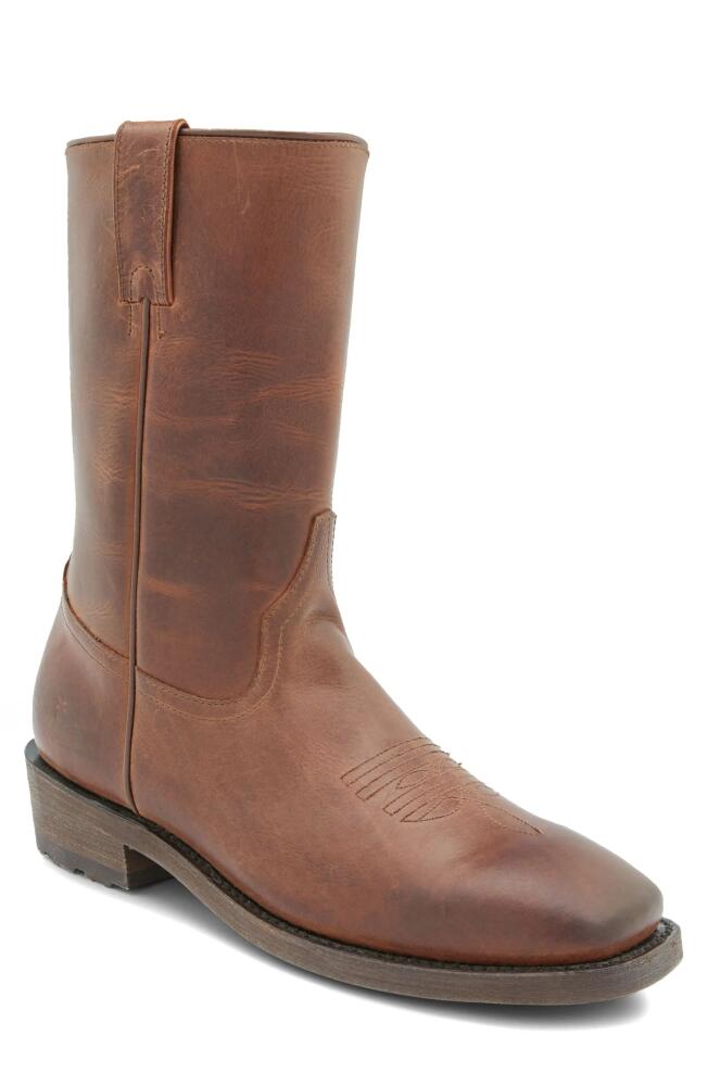 Frye Nash Roper Boot in Tobacco Crazy Cover