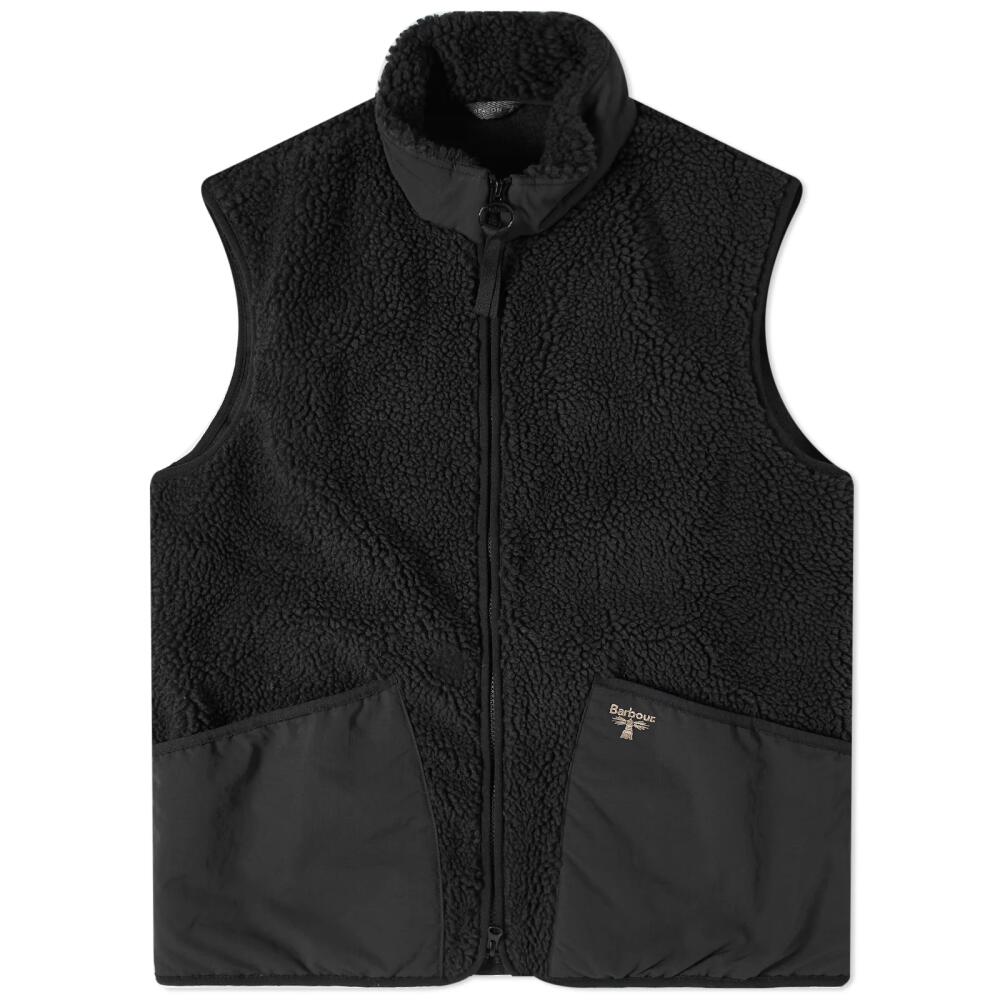 Barbour Men's B.Beacon Starling Fleece Gilet in Black Cover