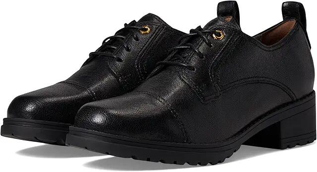 Cole Haan Camea Heritage Oxford (Black Leather) Women's Flat Shoes Cover