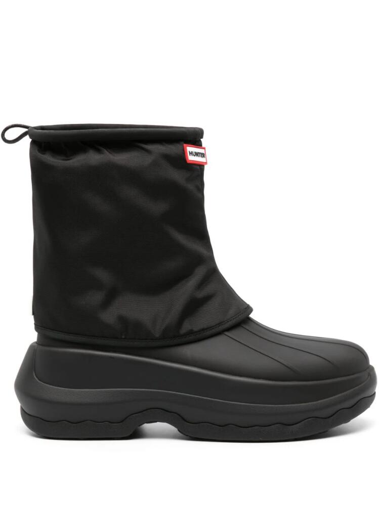 Kenzo x Hunter logo-patch boots - Black Cover