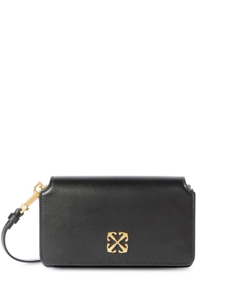 Off-White Jitney leather crossbody bag - Black Cover