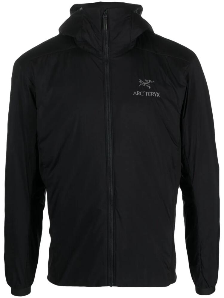 Arc'teryx Atom Hoody logo-embroidered hooded jacket - Black Cover