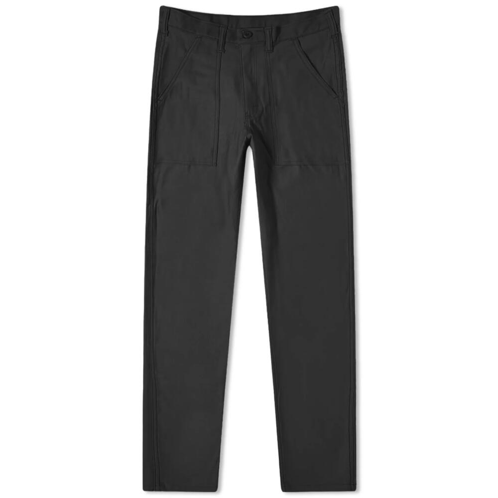 Stan Ray Men's Slim Fit 4 Pocket Fatigue Pant in Black Twill Cover