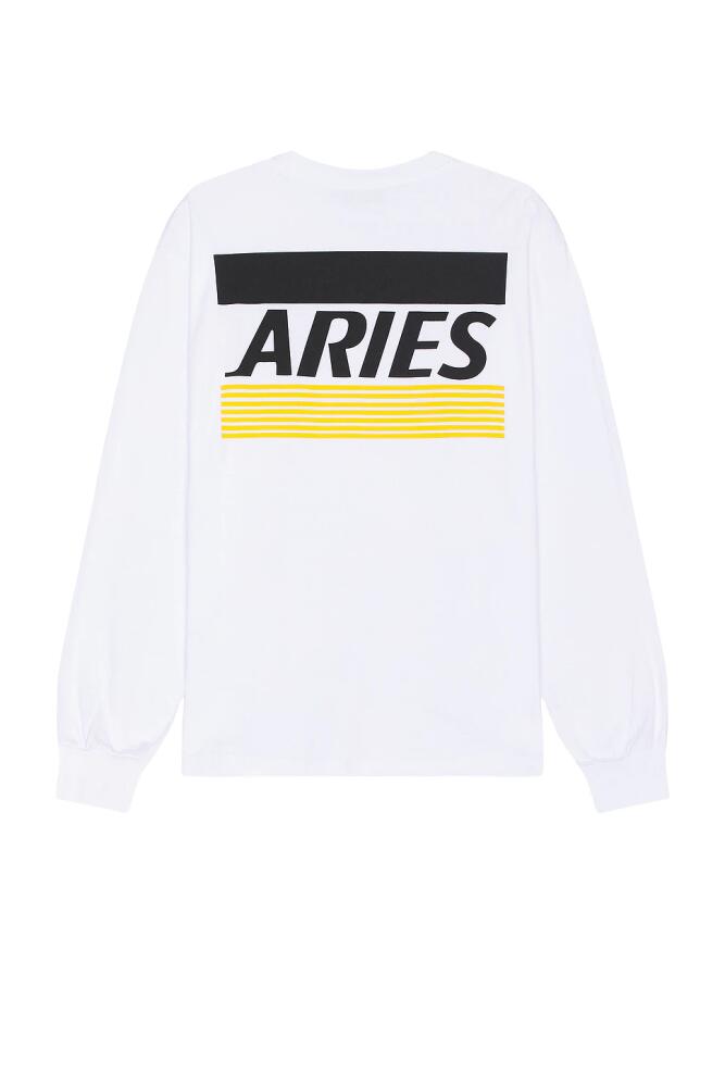 Aries Credit Card Tee in White Cover