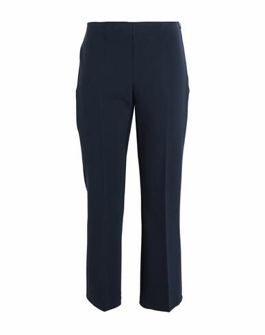 Max & co. Woman Pants Midnight blue Polyester, Viscose, Cotton, Elastane Cover