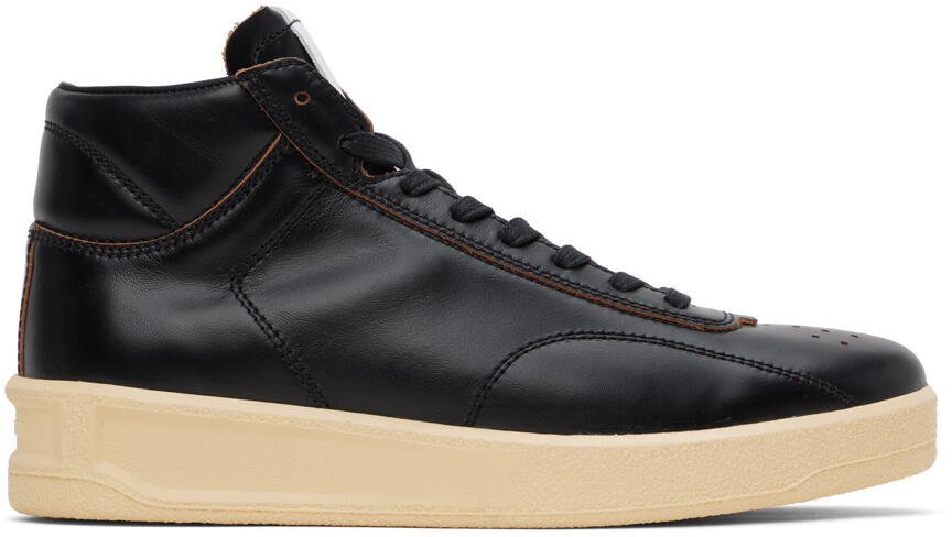 Jil Sander Black High-Top Sneakers Cover