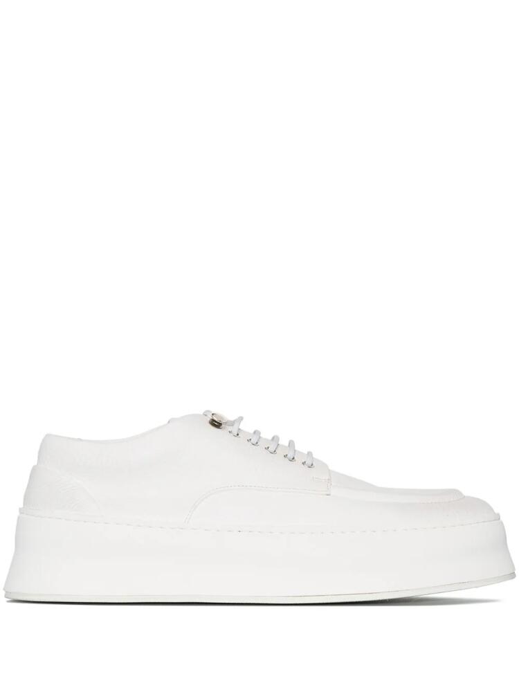 Marsèll Cassapana leather derby shoes - White Cover