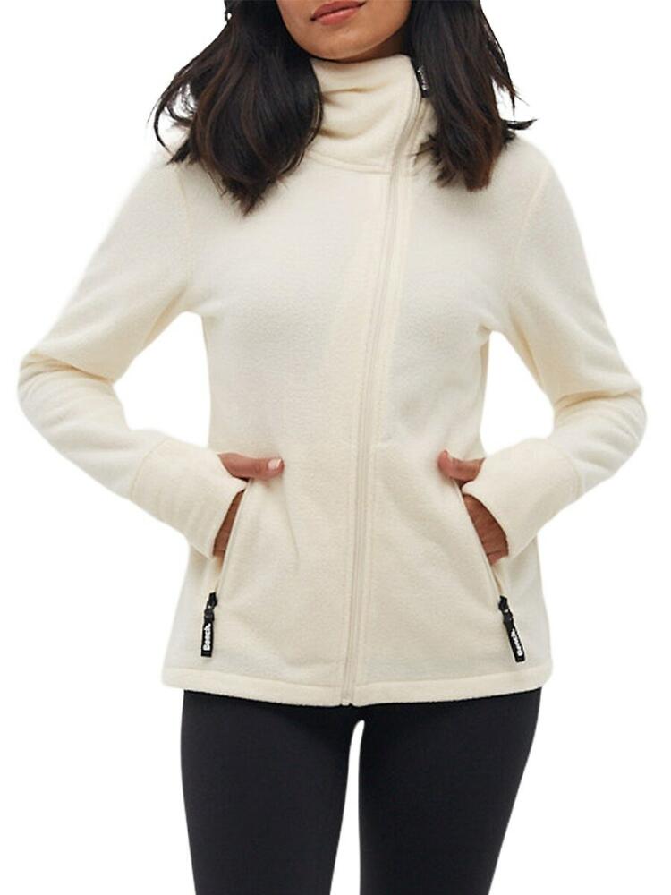 Bench. Women's Ninja Microfleece Jacket - Winter White Cover