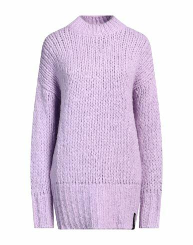 Hinnominate Woman Sweater Lilac Acrylic, Polyamide, Wool, Alpaca wool Cover