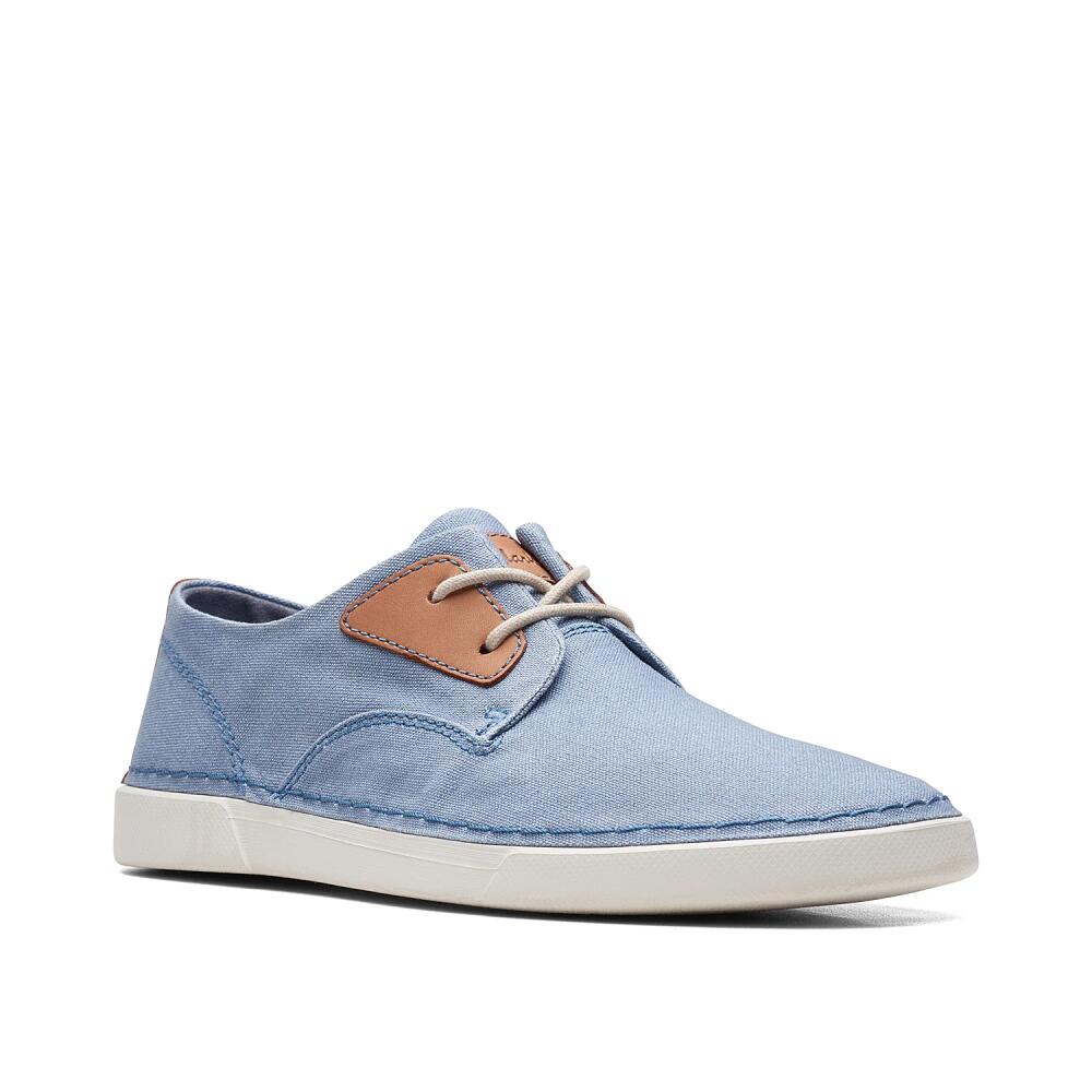 Clarks Gereld Tie Sneaker | Men's | Blue Cover