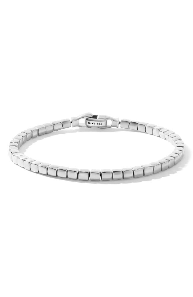 David Yurman Spiritual Beads Cushion Bracelet in Sterling Silver, 4mm Cover