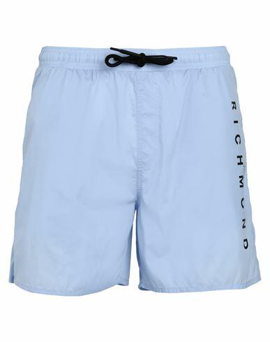 John Richmond Man Swim trunks Sky blue Nylon Cover