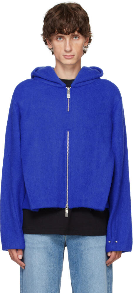 ADER error Blue Hooded Jacket Cover