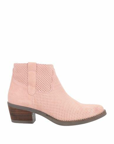 Cuplé Woman Ankle boots Light pink Leather Cover