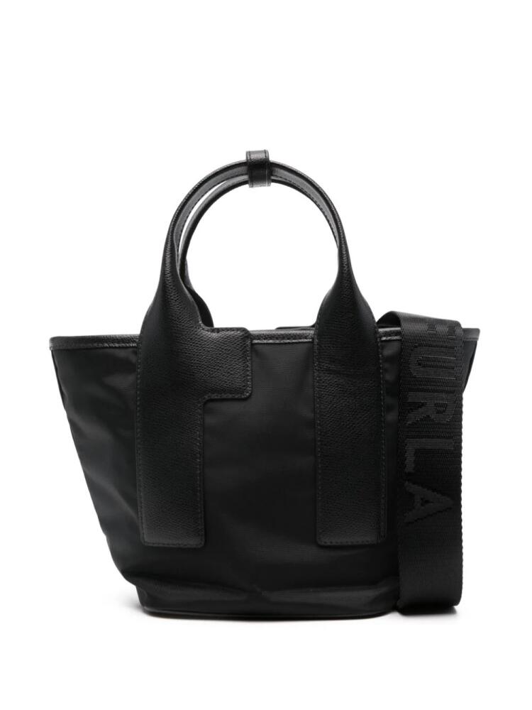 Furla small Piuma tote bag - Black Cover