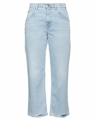 Replay Woman Jeans Blue Cotton, Elastane Cover