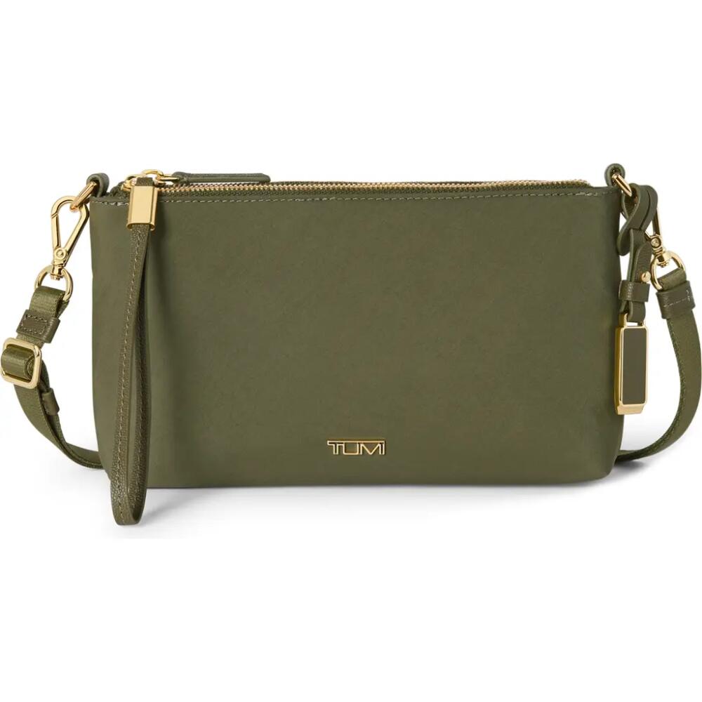 Tumi Voyageur Adela Crossbody Bag in Olive Cover