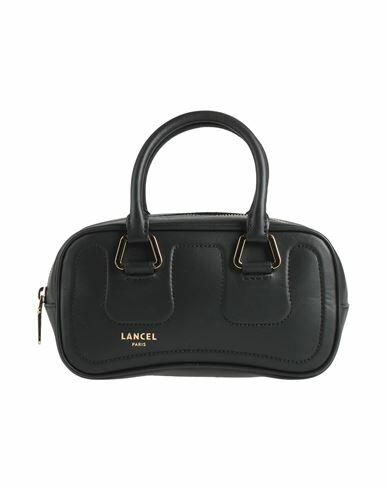 Lancel Woman Handbag Black Cowhide Cover