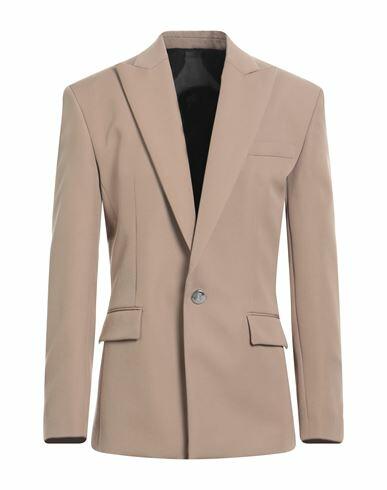 Balmain Man Blazer Khaki Wool Cover